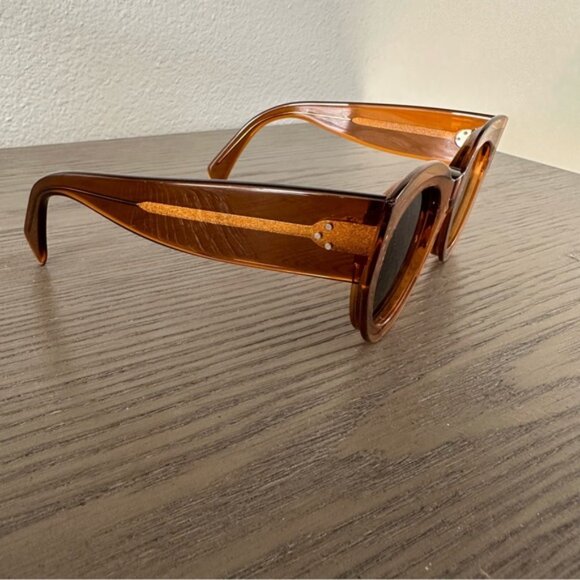CELINE Petra Transparent Cat Eye Sunglasses display picture 1